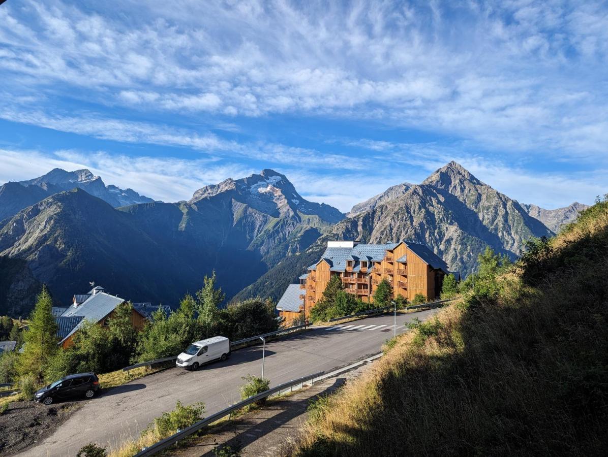 Appartement 4 Couchages ,Plein Sud Calme Les Deux Alpes Exteriér fotografie